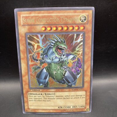 Super Conductor Tyranno SD09-EN001 Structure Deck: Dinosaur's Rage 1st Edition-image