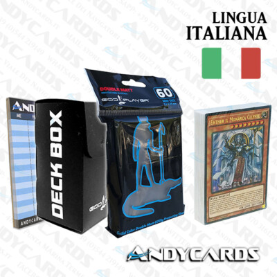 EMPEROR DELL'OSCURITA' SR01 Italian deck deck YUGIOH + accessories-image