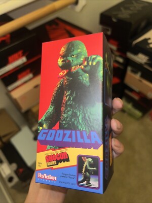 GODZILLA SHOGUN WARRIORS SUPER 7 REACTION ACTION FIGURE RARE SHOGUN FIGURES BOX-image