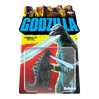 Godzilla '84 Heat Ray TOHO Super7 Reaction Action Figure-image