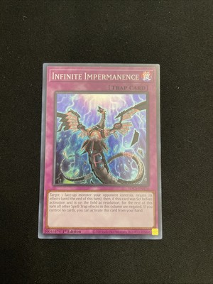 Infinite Impermanence SDCS-EN036 Structure Deck: Cyber Strike-1st Edition 1st...-image