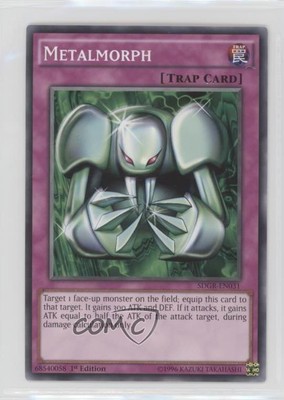 2014 Yu-Gi-Oh! Geargia Rampage Structure Deck 1st Edition Metalmorph 0b3-image