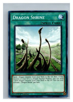 Structure Deck: Rokket Revolt #SDRR-EN028 Dragon Shrine-image