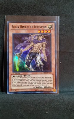 Raiden, Hand of the Lightsworn SDLI-EN003 Structure Deck: Realm of Light 1st...-image