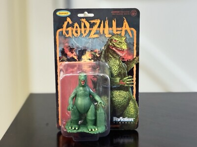 GODZILLA Model Kit Figure on Card Super7 ReAction New 2024!-image