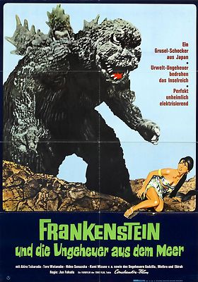 Godzilla vs. the Sea Monster Movie POSTER (1966) Action/Adventure-image