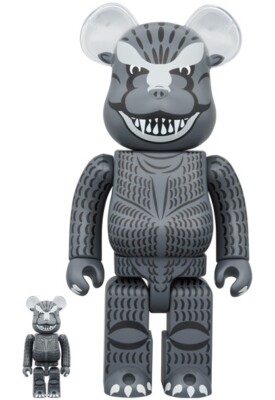 BE@RBRICK GODZILLA(1954) 100% & 400% Medicom Toy-image