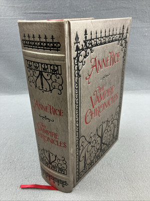The Vampire Chronicles by Anne Rice (Leather Bound, Collectible Edition) Silver-image