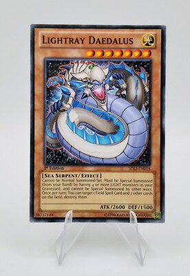 Lightray Daedalus 1st Edition SDLI-EN018 Structure Deck:... 2014 Yu-Gi-Oh Card-image