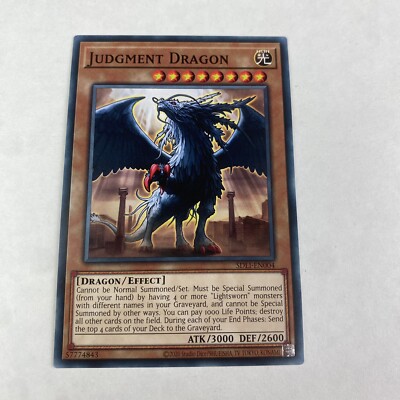 Yugioh Judgement Dragon Sdli-en004 Realm Of Light Reprint Common-image