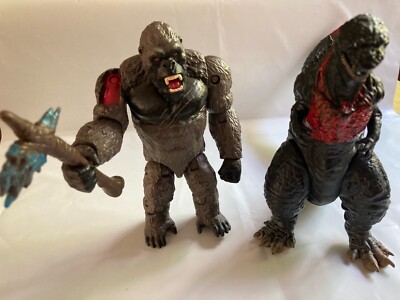 2020 Playmates Legendary Battle Injured King Kong & Godzilla 6