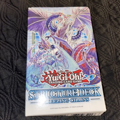 YuGiOh Trading Cards Structure Deck Freezing Chains Trishula Konami Yu-Gi-Oh NEW-image