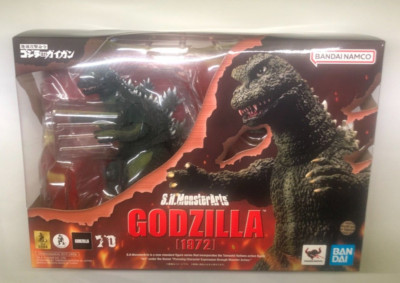 S.H.MonsterArts Godzilla (1972) Godzilla vs. Gigan Action Figure Bandai Toy SHM-image
