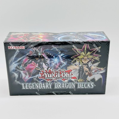 Yugioh Legendary Dragon Decks Box Set Brand New Factory Sealed-image