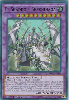 El Shaddoll Shekhinaga NM (#4) SDSH 1st Structure Deck: Shaddoll Showdown Yugioh-image