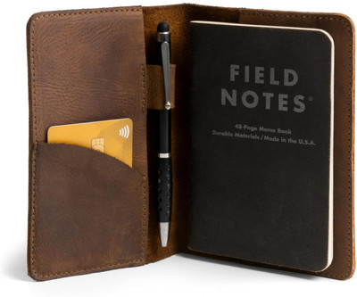 Notebook Cover for Field Notes (3.5 X 5.5 In. Journal Not Included) with Card...-image
