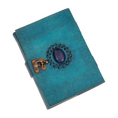 Leather Journal Writing Notebook Handmade Bound Vintage Journal| By Rajeriya-image