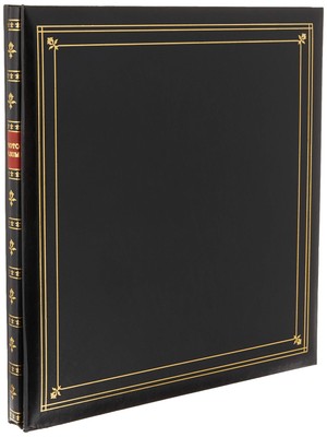300-Pocket Post Bound Leatherette Cover Photo Album for 3.5 by 5.25-Inch Prin...-image