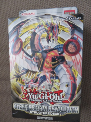 YuGiOh! Cyber Dragon Revolution Structure Deck - SDCR - NEW/Sealed - U/L-image
