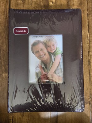 Photo Album Binders Bonded Leather Each Holds 300 Photos Old Town Pack of 2 NEW-image