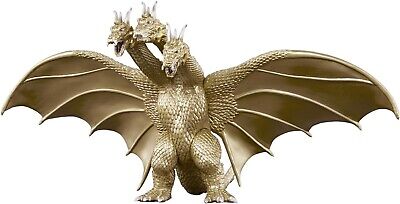 BANDAI Movie Monster Series KING GHIDORAH 2001 Vinyl Figure Mothra Godzilla GMK-image