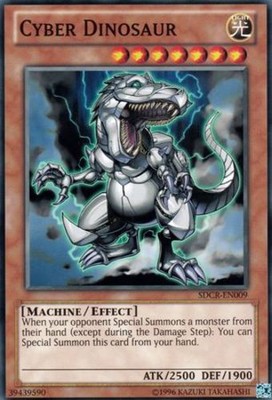 Cyber Dinosaur - SDCR-EN009 - Common - Unlimited Edition - Lightly Played-image
