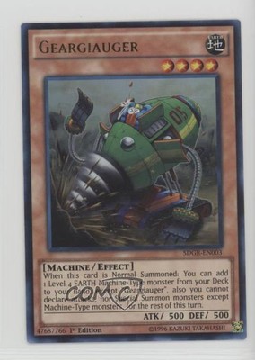 2014 Yu-Gi-Oh! Geargia Rampage Structure Deck 1st Edition Geargiauger 0y59-image