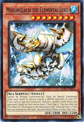 YuGiOh Structure Deck: Freezing Chains Moulinglacia the Elemental Lor SDFC-EN025-image