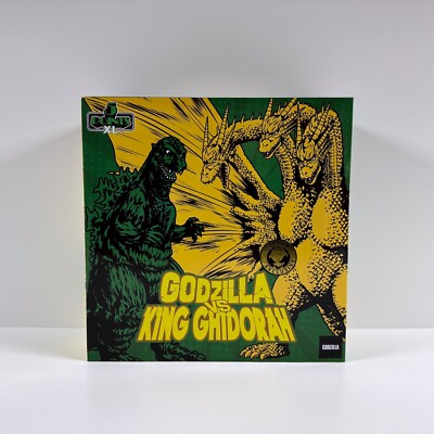 Mezco 5 Points XL Godzilla Vs King Ghidorah SDCC Radioactive Clear MINT Sealed B-image
