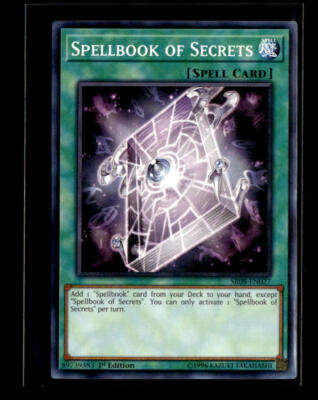 Structure Deck: Order of the Spellcasters #SR08-EN027 Spellbook of Secrets-image