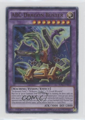 2016 Yu-Gi-Oh! Structure Deck: Seto Kaiba 1st Edition ABC-Dragon Buster (SR) fm0-image