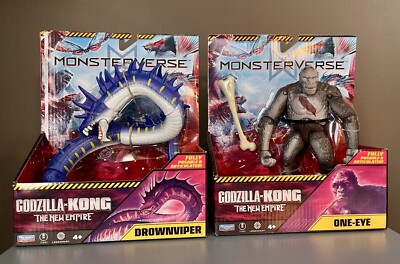 Godzilla x Kong ONE EYE & DROWNVIPER The New Empire 2 Action Figures-image