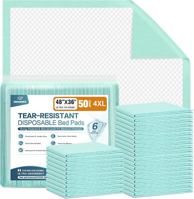 Tear-Resistant Chucks Pads Disposable 48