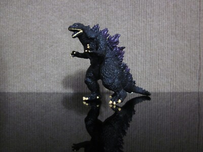 Vintage Godzilla Mini Figure Movie Monster Purple Spikes Millennium 3
