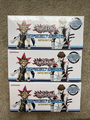 Yu-Gi-Oh! New Sealed Speed Duel: Battle City Collector’s Box Sets 3x (Yugioh)-image