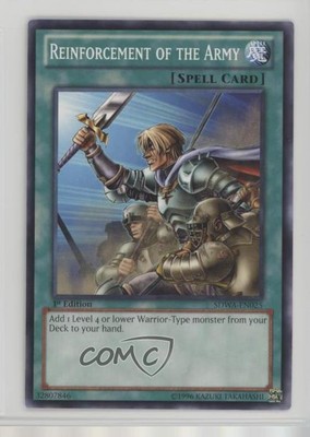 Reinforcement of the Army 1st Ed. YuGiOh Samurai Warlords Structure Deck 0ie5-image