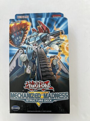 Yu-Gi-Oh! Mechanized Madness Structure Deck Trading Card Game- NEW-image