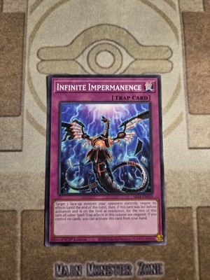 Yugioh Infinite Impermanence SR14-EN039 1st Ed Common NM Structure Deck: Fire Ki-image