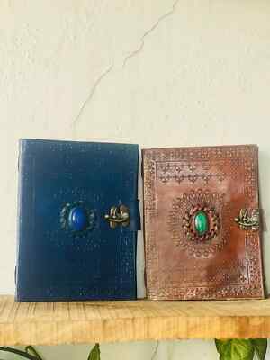 Goat Handmade Leather Journal beautiful Eye Journal Special Offer-image