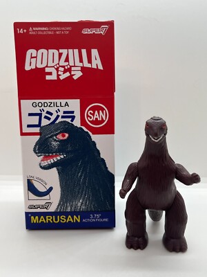 SUPER 7 MARUSAN BLIND BOX GODZILLA VINTAGE BROWN  3.75