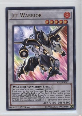 2015 Yu-Gi-Oh! Synchron Extreme Structure Deck 1st Edition Jet Warrior 0g4-image