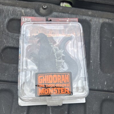 X-plus Godzilla Ghidorah the Three-Headed Monster Godzilla Figure NIB HTF mint-image