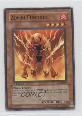 Molten Zombie Spanish 1st Ed. YuGiOh Blaze of Destruction Structure Deck 00gy-image