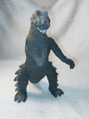 6” GODZILLA - RARE - 1987 SOMA MISSING RIGHT ARM-image