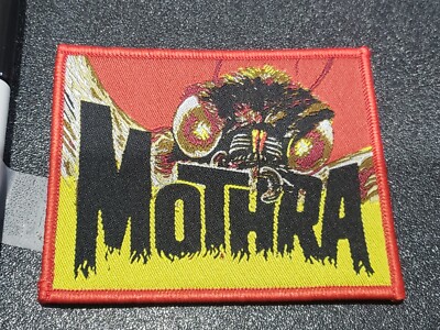 Mothra Woven Patch [Godzilla Shirt Toy Figure DVD Blu Ray Poster Art Minus One]-image