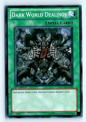Yu-Gi-Uh Dark World Dealings SDGU-EN026 Structure Deck Gates of Underworld LP-image