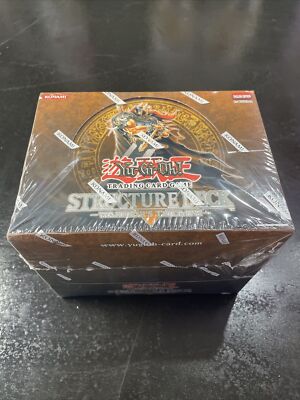 Yugioh 1st Edition Warrior’s Triumph Structure Deck Display Case -Factory Sealed-image
