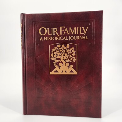 Nelson Regency's Our Family Historical Journal Book Leather Bound  Unused -image