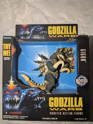 Gigon Trendsetters Godzilla Wars New IN Box Unopened Roaring-image