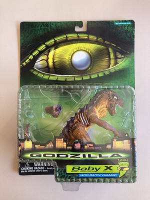 Godzilla - Baby X - Baby Godzilla with Battle Damage, New in Box-image